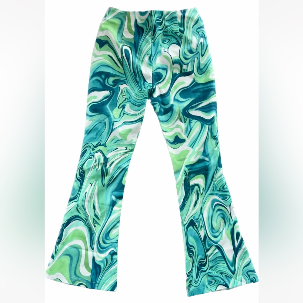 New Kollyy swirly pants with zipper